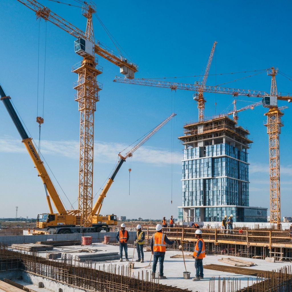 Modern Construction Site